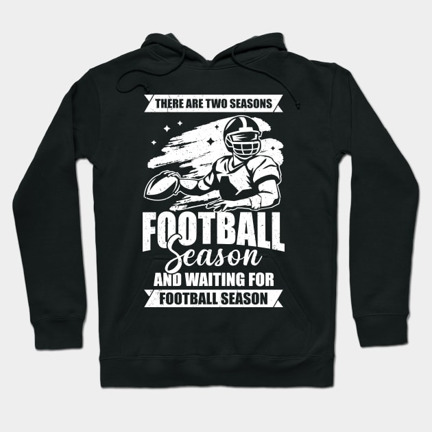 American Football Season Player Coach Gift Hoodie by Dolde08